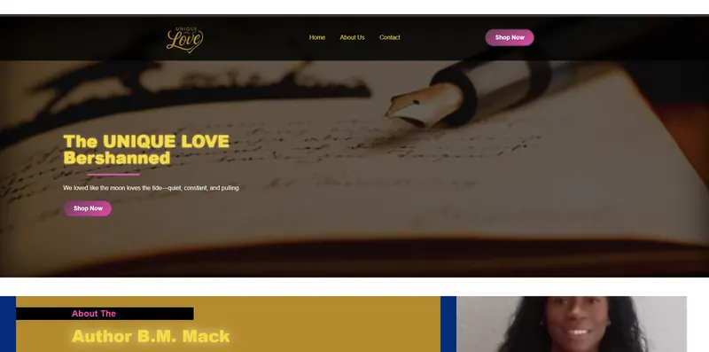 Bershanned website by Sofverse, a SEO company serving Chicago