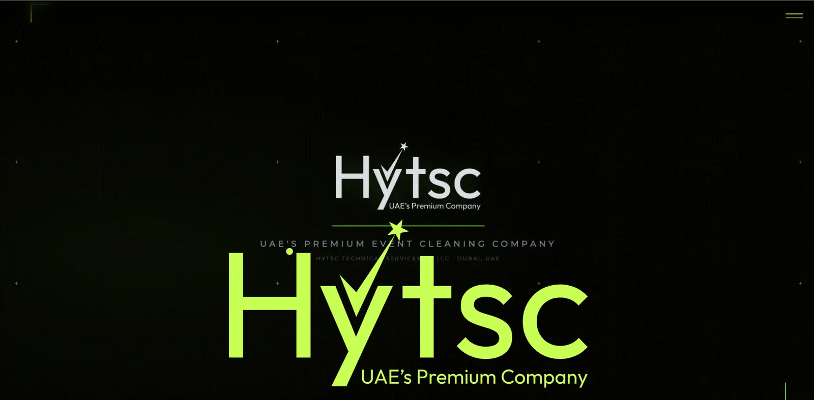 Homepage of the HYTSC website designed by Sofverse