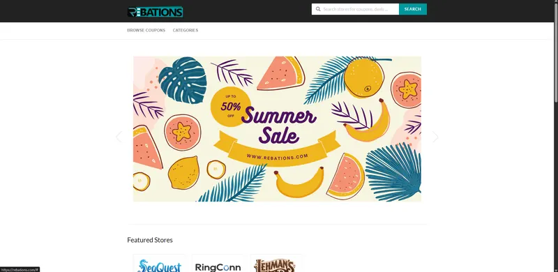Rebations website by Sofverse, a SEO company serving Miami
