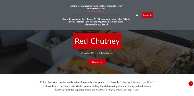 Red Chutney website designed by Sofverse