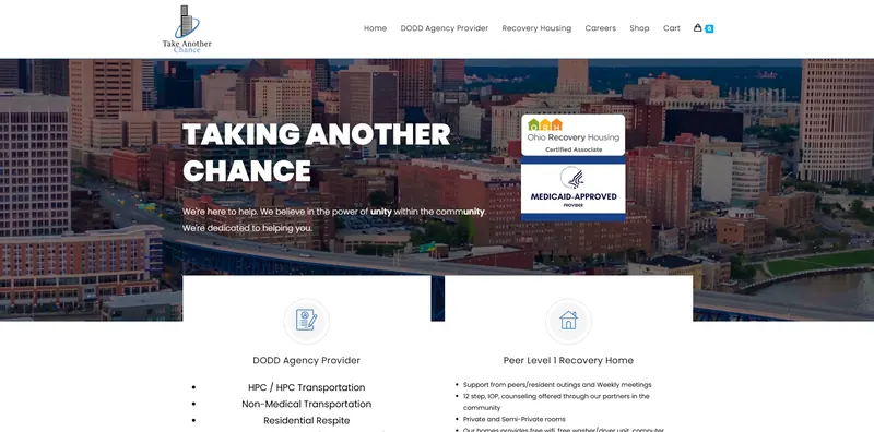 TAC Housing website designed by Sofverse