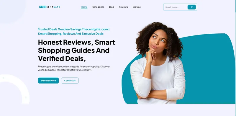 The Cent Gate website by Sofverse, a web development company serving Charlotte